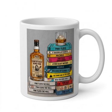 Pink Floyd Mug - Cassettee Collection Comfortably Numb Rum & Classic Albums Artwork