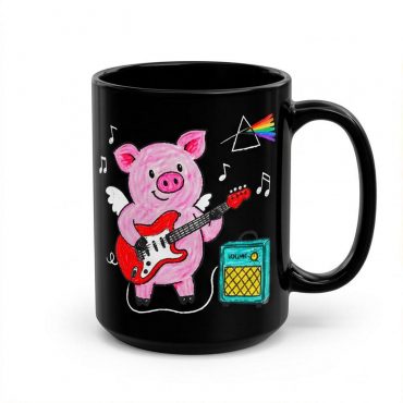 Pink Floyd Mug - Crayon Another Pig In he Band Pink Floyd Mug - Crayon Another Pig In he Band