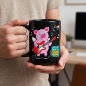 Pink Floyd Mug - Crayon Another Pig In he Band