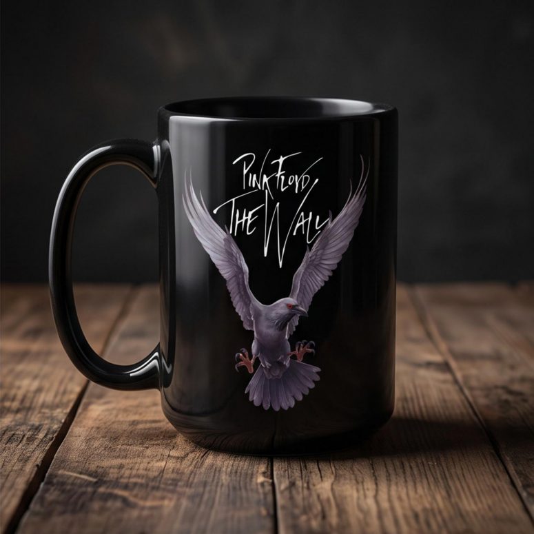 Pink Floyd Mug - Death Raven Bird The Wall