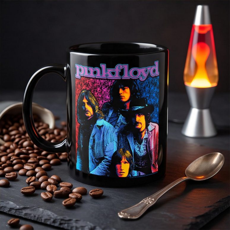 Pink Floyd Mug - Discontinued Flower Power Psychedelic Pink Floyd Mug - Discontinued Flower Power Psychedelic