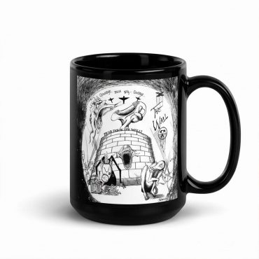 Pink Floyd Mug - Goodbye Blue Sky Tear Down The Wall
