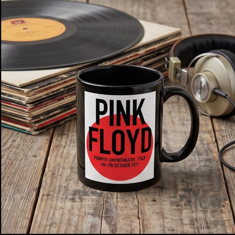 Pink Floyd Mug - Live at Pompeii October 1971 Italy