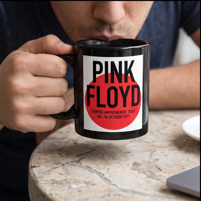 Pink Floyd Mug - Live at Pompeii October 1971 Italy