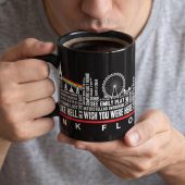 Pink Floyd Mug - London Typography Album Art Pink Floyd Mug - London Typography Album Art