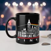 Pink Floyd Mug - London Typography Album Art Pink Floyd Mug - London Typography Album Art