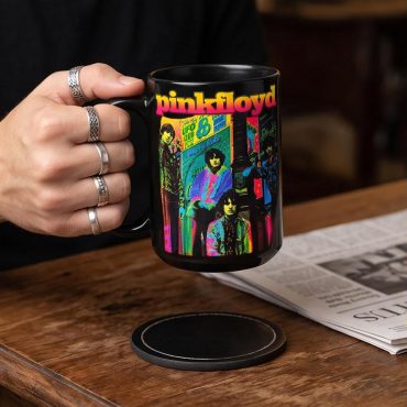 Pink Floyd Mug - Psychedelic Colors Members