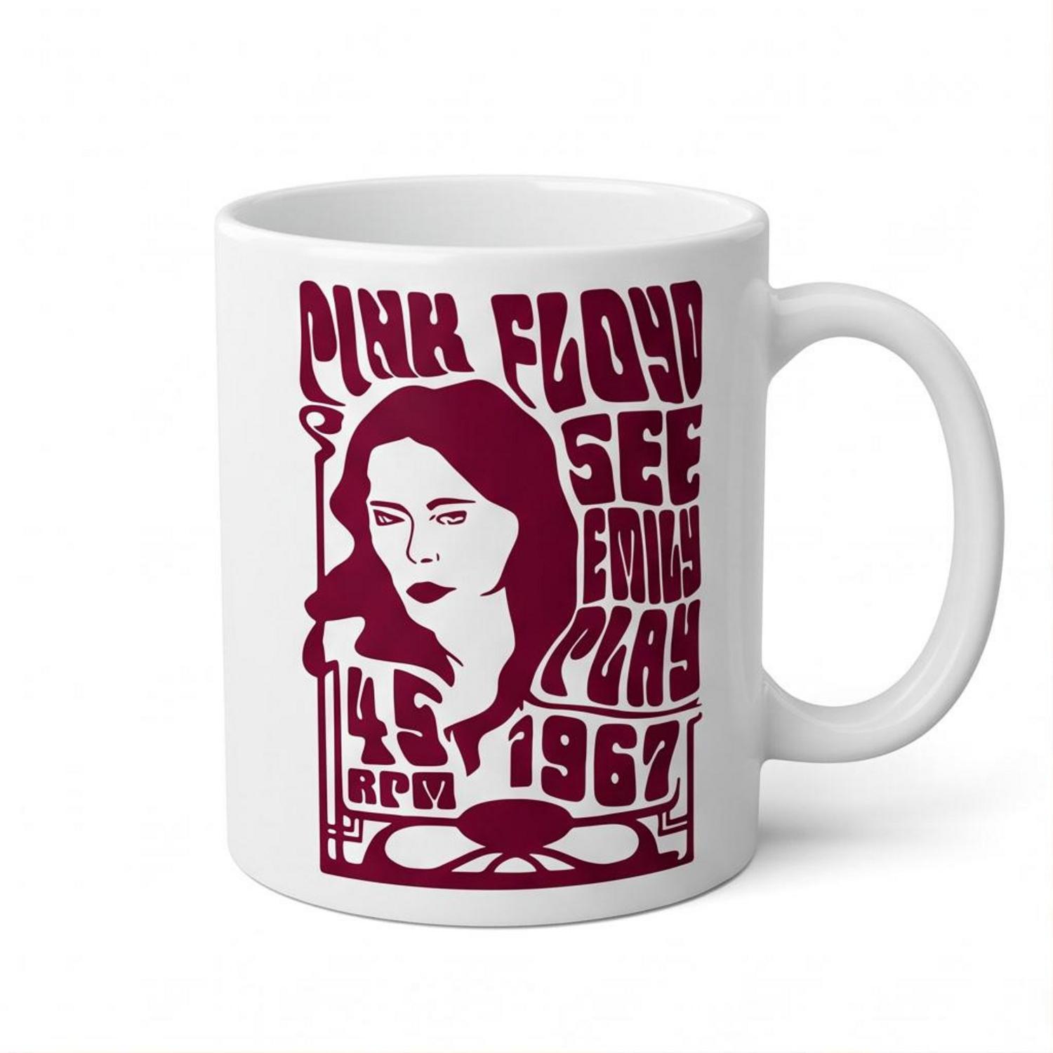 Pink Floyd Mug - See Emily Play 1967 Pink Floyd Mug - See Emily Play 1967