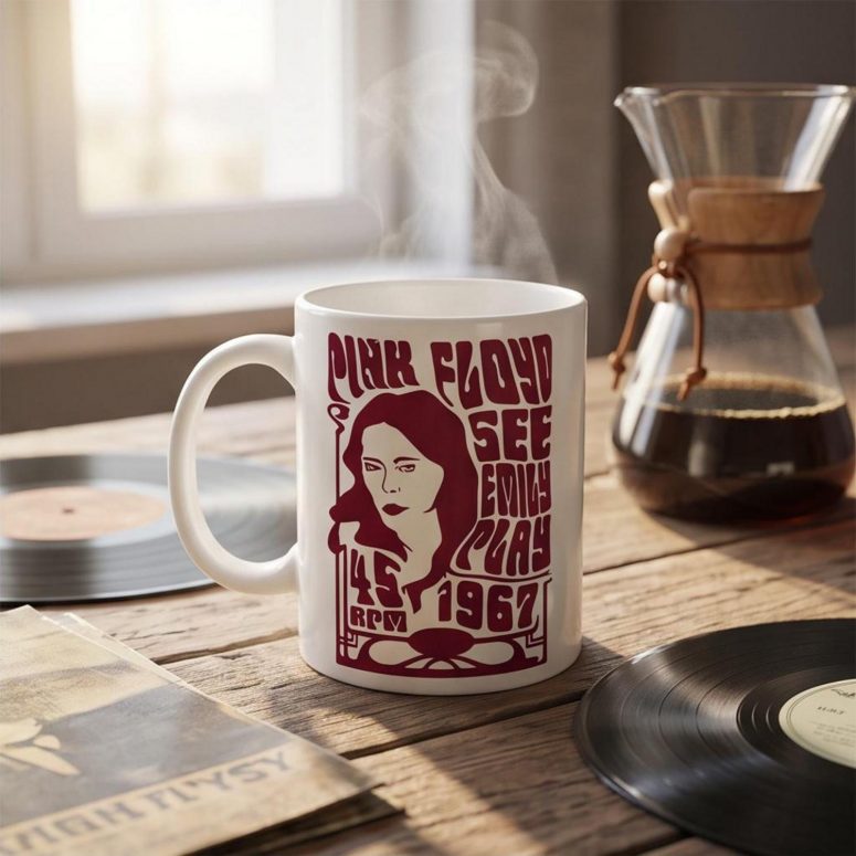 Pink Floyd Mug - See Emily Play 1967 Pink Floyd Mug - See Emily Play 1967