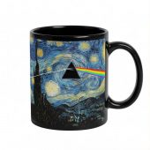 Pink Floyd Mug - Starry Night Dark Side Of The Moon Van Gogh