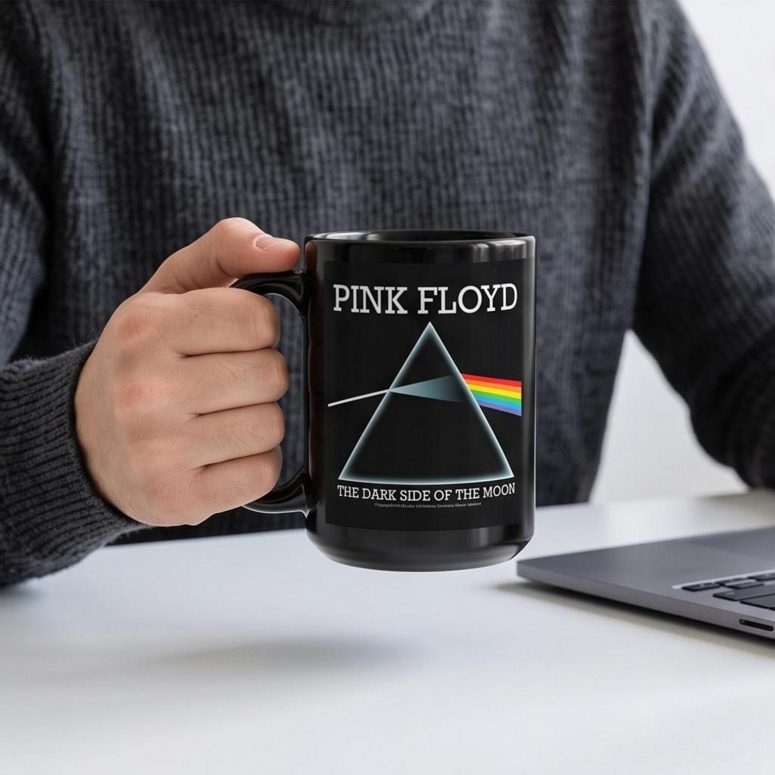 Pink Floyd Mug - The Dark Side Of The Moon Album Prism Pink Floyd Mug - The Dark Side Of The Moon Album Prism