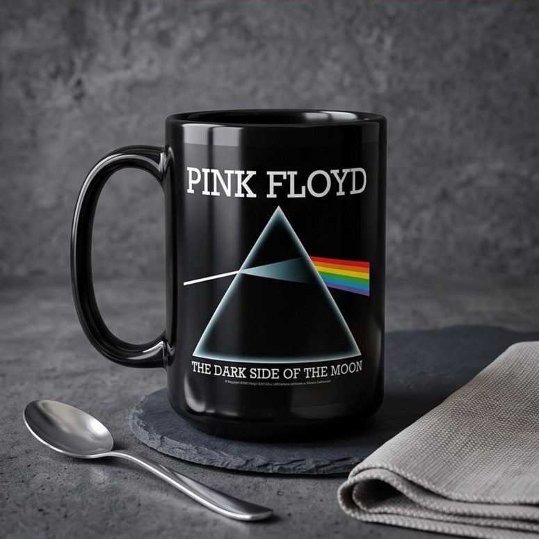 Pink Floyd Mug - The Dark Side Of The Moon Album Prism Pink Floyd Mug - The Dark Side Of The Moon Album Prism