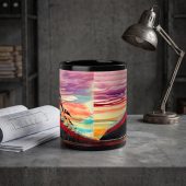 Pink Floyd Mug - The Wall Marching Hammers Drawing Art