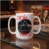 Pink Floyd Mug - Vintage Dark Side Of The Moon Circle Focus Pink Floyd Mug - Vintage Dark Side Of The Moon Circle Focus