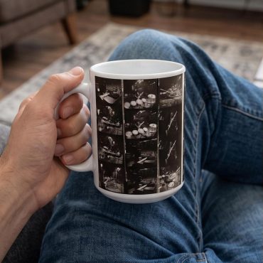 Pink Floyd Mug - Vintage New York City Tour July 4Th Film Collage