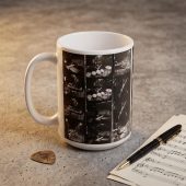 Pink Floyd Mug - Vintage New York City Tour July 4Th Film Collage Pink Floyd Mug - Vintage New York City Tour July 4Th Film Collage
