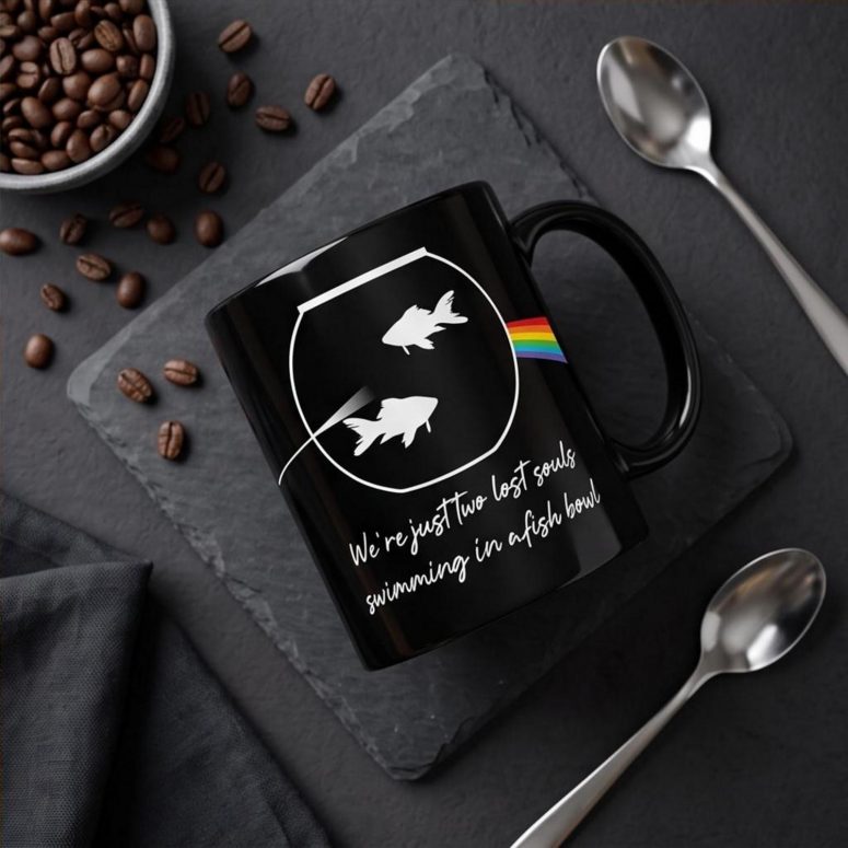 Pink Floyd Mug - Wish You Were Here Two Lost Souls