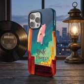 Pink Floyd Phone Case - Animals Flying Pig Comic Style Art Print