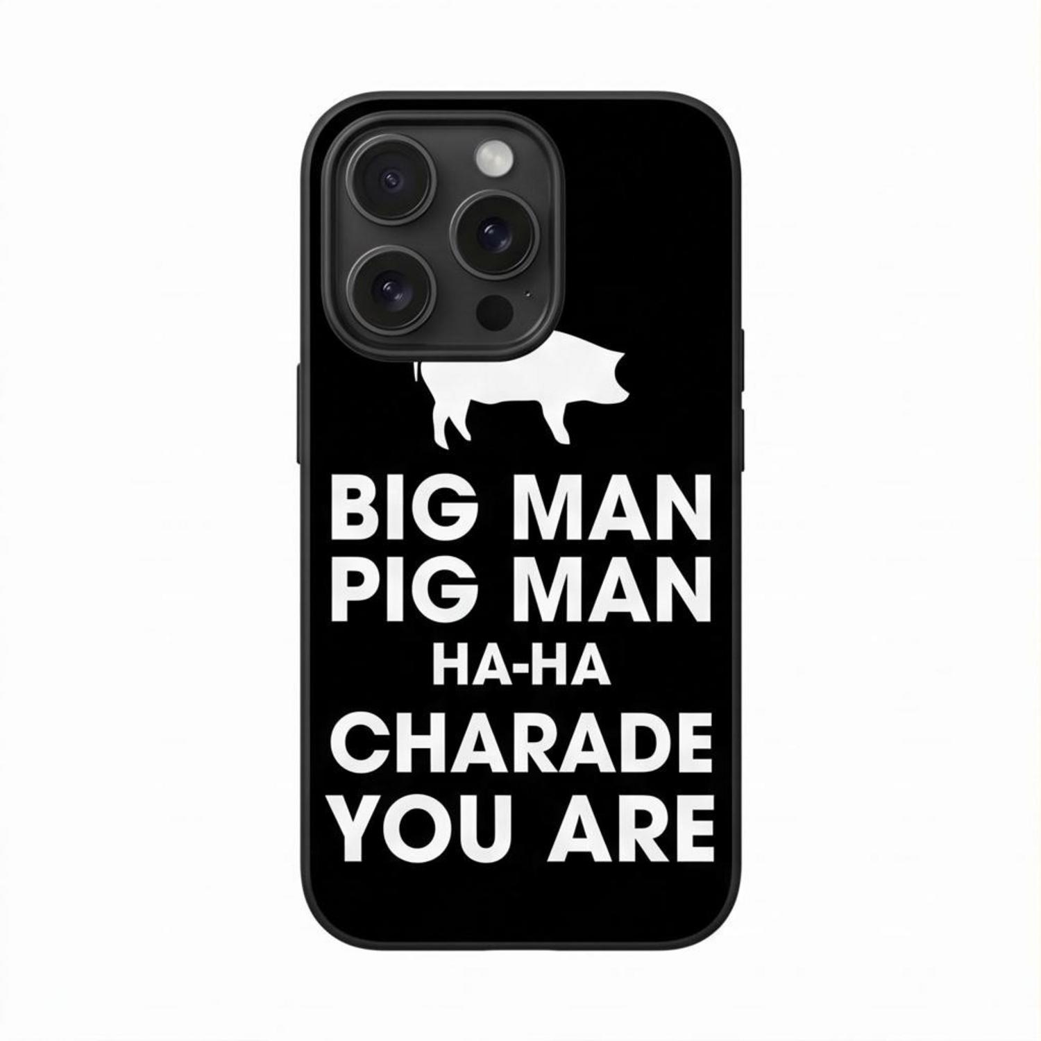 Pink Floyd Phone Case - Big Man, Pig Man, ha ha Charade You Are Pink Floyd Phone Case - Big Man, Pig Man, ha ha Charade You Are