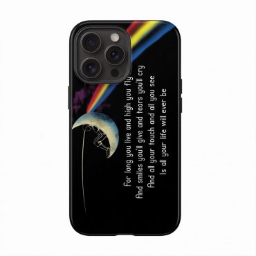 Pink Floyd Phone Case - Breathe Lyric DSOTM All Your Life Will Ever Be