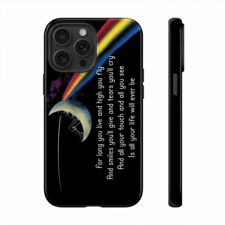 Pink Floyd Phone Case - Breathe Lyric DSOTM All Your Life Will Ever Be Pink Floyd Phone Case - Breathe Lyric DSOTM All Your Life Will Ever Be