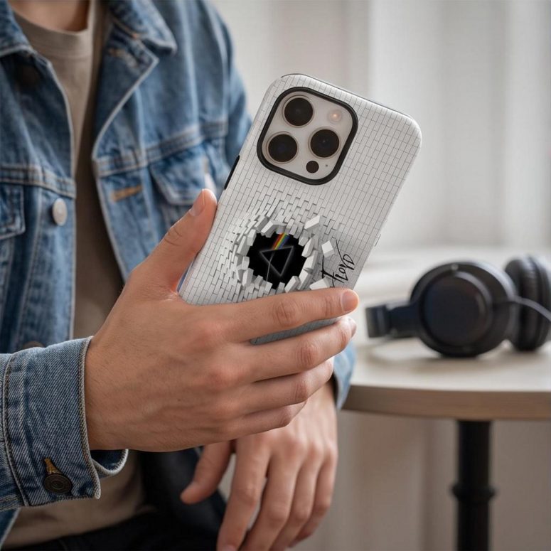 Pink Floyd Phone Case - Brick In The Wall 3D