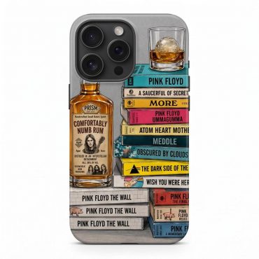 Pink Floyd Phone Case - Cassettee Collection Comfortably Numb Rum & Classic Albums Artwork Pink Floyd Phone Case - Cassettee Collection Comfortably Numb Rum & Classic Albums Artwork