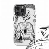Pink Floyd Phone Case - Goodbye Blue Sky Tear Down The Wall