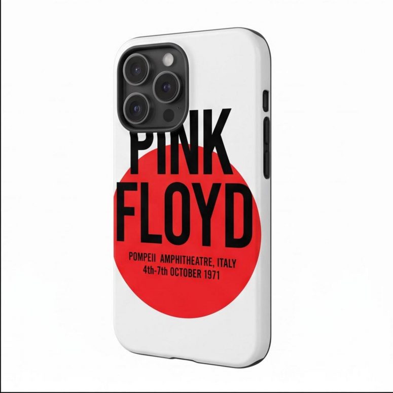 Pink Floyd Phone Case - Live at Pompeii October 1971 Italy Pink Floyd Phone Case - Live at Pompeii October 1971 Italy