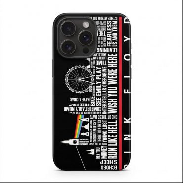 Pink Floyd Phone Case - London Typography Album Art Pink Floyd Phone Case - London Typography Album Art