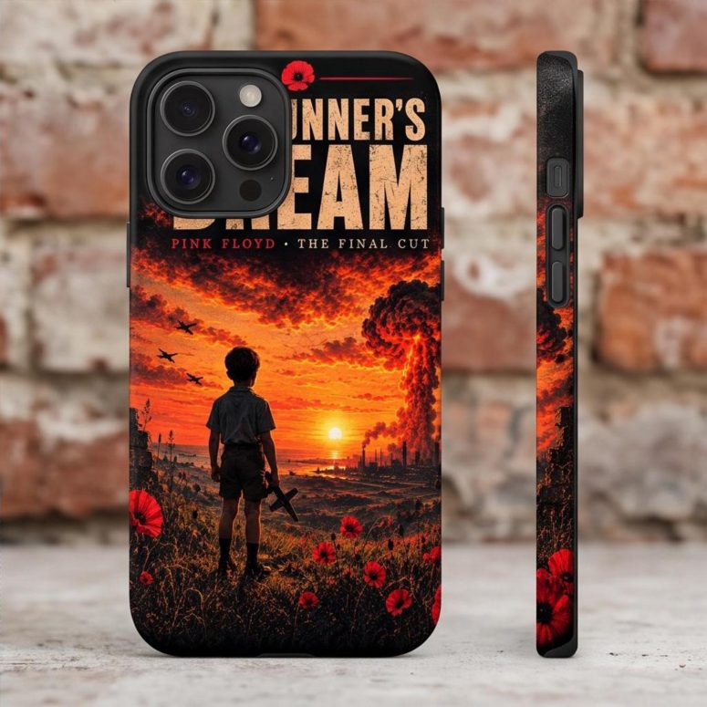 Pink Floyd Phone Case - The Gunner’s Dream The Final Cut Pink Floyd Phone Case - The Gunner’s Dream The Final Cut
