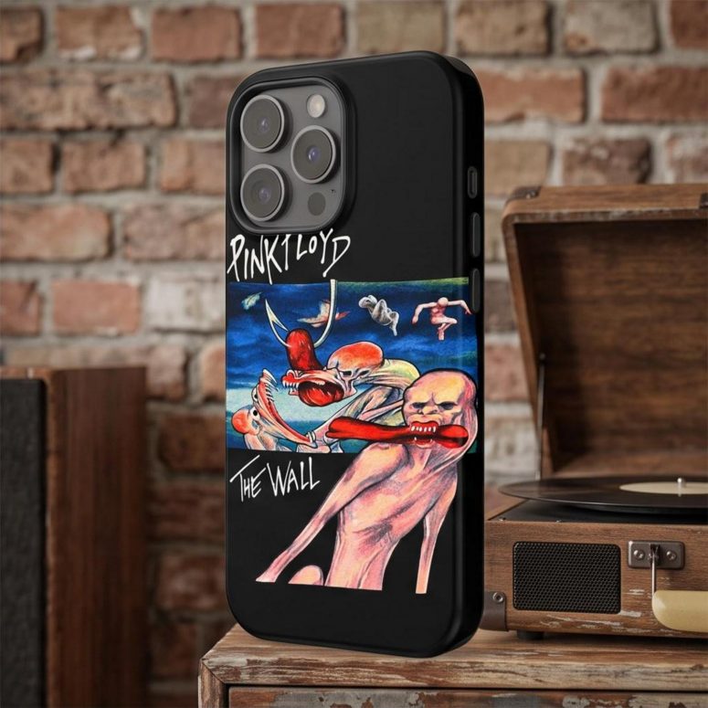 Pink Floyd Phone Case - The Wall 1979 Skeptical Vintage Pink Floyd Phone Case - The Wall 1979 Skeptical Vintage
