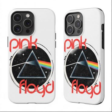 Pink Floyd Phone Case - Vintage Dark Side Of The Moon Circle Focus
