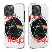Pink Floyd Phone Case - Vintage Dark Side Of The Moon Circle Focus