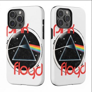 Pink Floyd Phone Case - Vintage Dark Side Of The Moon Circle Focus