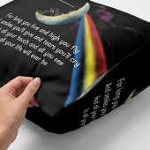 Pink Floyd Pillow Cover - Breathe Lyric DSOTM All Your Life Will Ever Be