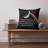 Pink Floyd Pillow Cover - Breathe Lyric DSOTM All Your Life Will Ever Be