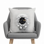 Pink Floyd Pillow Cover - Brick In The Wall 3D