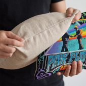 Pink Floyd Pillow Cover - Dark Side Of the Moon Wish You Were Here 1975