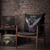 Pink Floyd Pillow Cover - Death Raven Bird The Wall