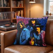 Pink Floyd Pillow Cover - Discontinued Flower Power Psychedelic Pink Floyd Pillow Cover - Discontinued Flower Power Psychedelic