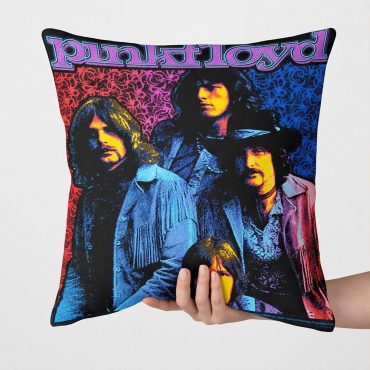 Pink Floyd Pillow Cover - Discontinued Flower Power Psychedelic