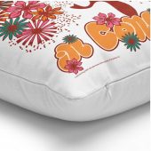 Pink Floyd Pillow Cover - Floral Lungs In Concert Pink Floyd Pillow Cover - Floral Lungs In Concert