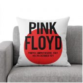 Pink Floyd Pillow Cover - Live at Pompeii October 1971 Italy