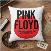 Pink Floyd Pillow Cover - Live at Pompeii October 1971 Italy