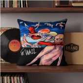 Pink Floyd Pillow Cover - The Wall 1979 Skeptical Vintage
