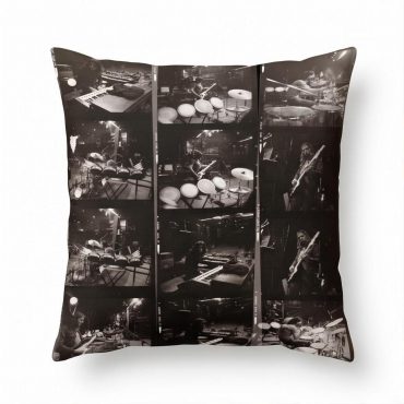 Pink Floyd Pillow Cover - Vintage New York City Tour July 4Th Film Collage