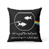 Pink Floyd Pillow Cover - Wish You Were Here Two Lost Souls 5400×7200dpi300
