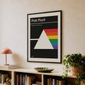 Pink Floyd Poster - The Dark Side Of The Moon Retro Rainbow 1973
