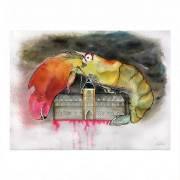 Pink Floyd Poster - Another Shrimp in the Wall